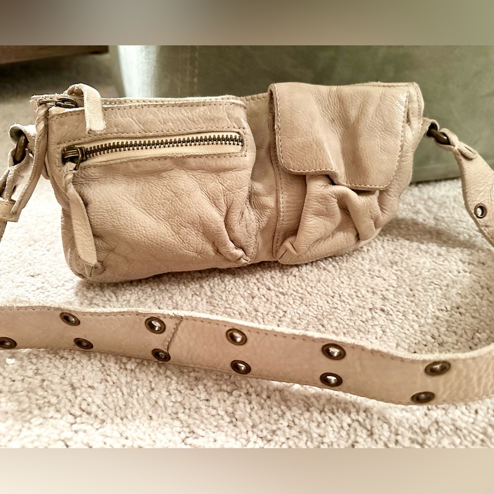 Free People Soft Leather Sling Bag Like Mew